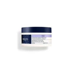 Phyto Violet Maschera Riparatrice Anti-Giallo - Maschera nutriente per capelli biondi decolorati, grigi e bianchi - 200 ml