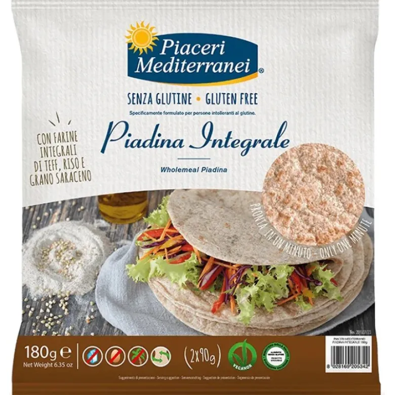 PIACERI MED.Piadina Int.180g