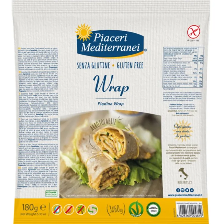 PIACERI MED.Piadina Wrap 180g