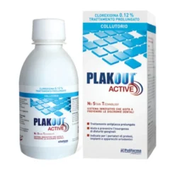 Plakout Active Collutorio con Clorexidina 0,12% 200 ml