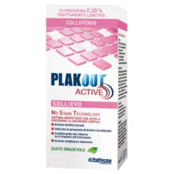 Plakout Active Sollievo Collutorio Clorexidina 0,20% 200 ml