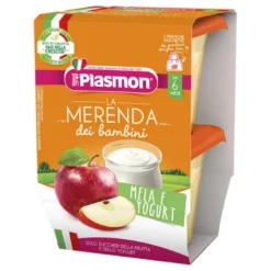 PLASMON Dessert Yog.Mela2x120g