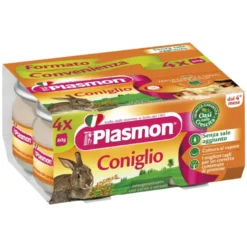Plasmon Omog Coniglio 4x80g
