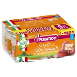 Plasmon Omog Manzo 4x80g