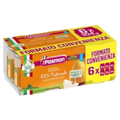 Plasmon Omog Pera 6x104g