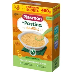 PLASMON Pasta Anellini 480g