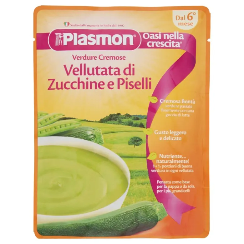 PLASMON Pouch.Vell.Zucch/Pis.