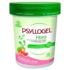 Psyllogel Fibra - Integratore per la regolarità intestinale - Gusto Pompelmo Rosa - Vaso da 170 g