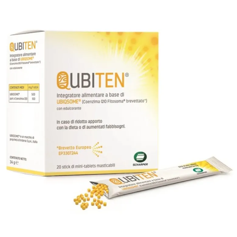 QUBITEN 20 Stick Mini Tablets