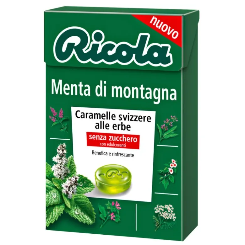 RICOLA Menta Montagna S/Z 50g
