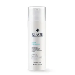 Rilastil Aqua Sensitive Fluido Matt - Emulsione idratante per pelli miste ed impure - 40 ml