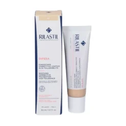 Rilastil Difesa Fondotinta Correttivo Lenitivo 02 - Fondotinta fluido per pelle sensibile e reattiva - 30 ml