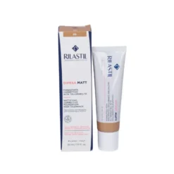 Rilastil Difesa Matt Fondotinta Correttivo 05 - Fondotinta opacizzante per pelle sensibile a tendenza acneica - 30 ml