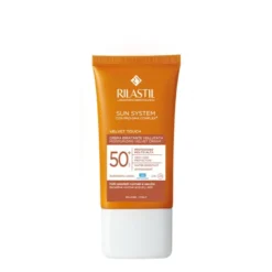 Rilastil Sun System Crema Vellutata SPF50+ - Protezione solare molto alta resistente all'acqua - 50 ml