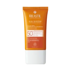 Rilastil Sun System D-Clar Crema Uniformante SPF50+ Colore LIGHT - Crema solare per macchie scure sul viso - 40 ml