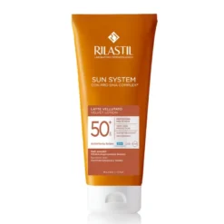 Rilastil Sun System Latte Vellutato SPF50+ - Protezione solare molto alta resistente all'acqua - 200 ml