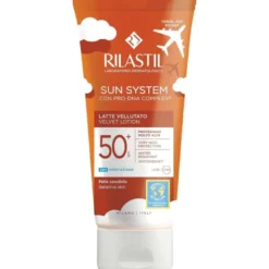 Rilastil Sun System - Protezione Solare Latte Vellutato SPF50+ Emulsione Viso e Corpo Travel Size 100ml