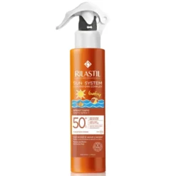 Rilastil Sun System Spray Vapo Solare Bambini SPF50+ - Protezione solare molto alta per bambini - 200 ml