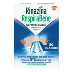 Rinazina Respirabene Cerotto Nasale Classico Adulti 30 cerotti