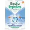 Rinazina Respirabene Cerotto Nasale Classico Adulti Trasparente 10 cerotti
