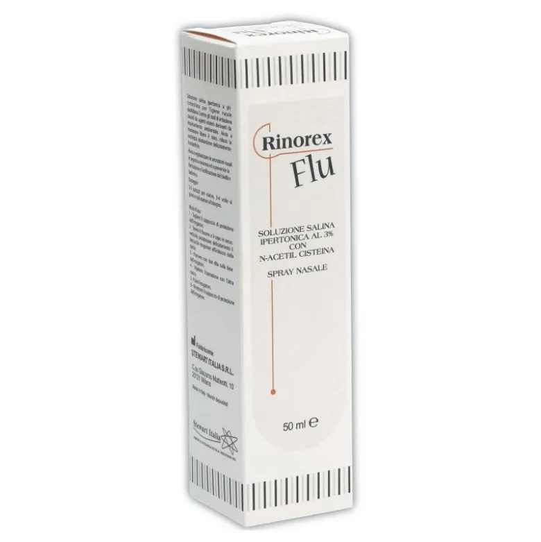 RINOREX FLU Spray Nasale Ipertonico 50ml