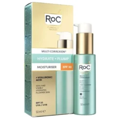 Roc Multi Correxion Hydrate & Plump Moisturizer With SPF 30 - Gel crema idratante e rimpolpante - 50 ml