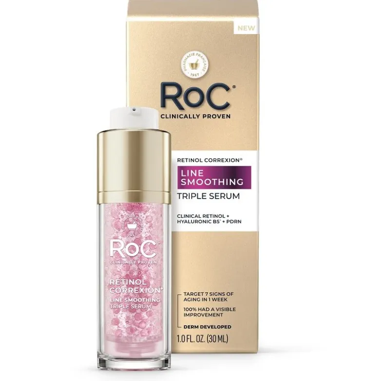 Roc Retinol Correxion Line Siero - Siero viso tripla azione - 30 ml