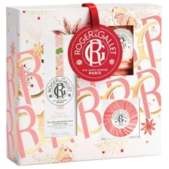 Roger & Gallet Cofanetto di Natale 2023 Fleur de Figuier - Acqua profumata + Saponetta + 3 Bombe da bagno