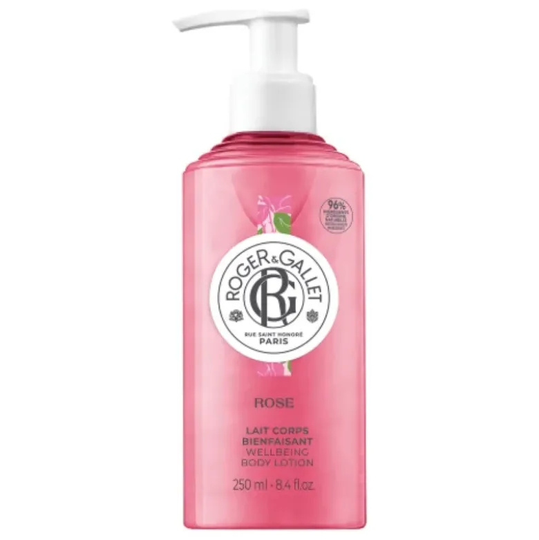 Roger & Gallet Lait Corps Rose - Latte corpo rilassante al profumo di rosa - 250 ml