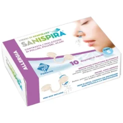 SANISPIRA Filtri Nasali per Allergia Misura L