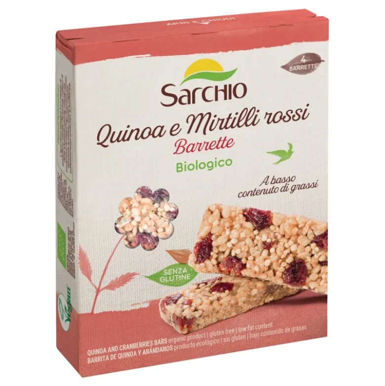 SARCHIO Snack Quinoa/Mirt.80g