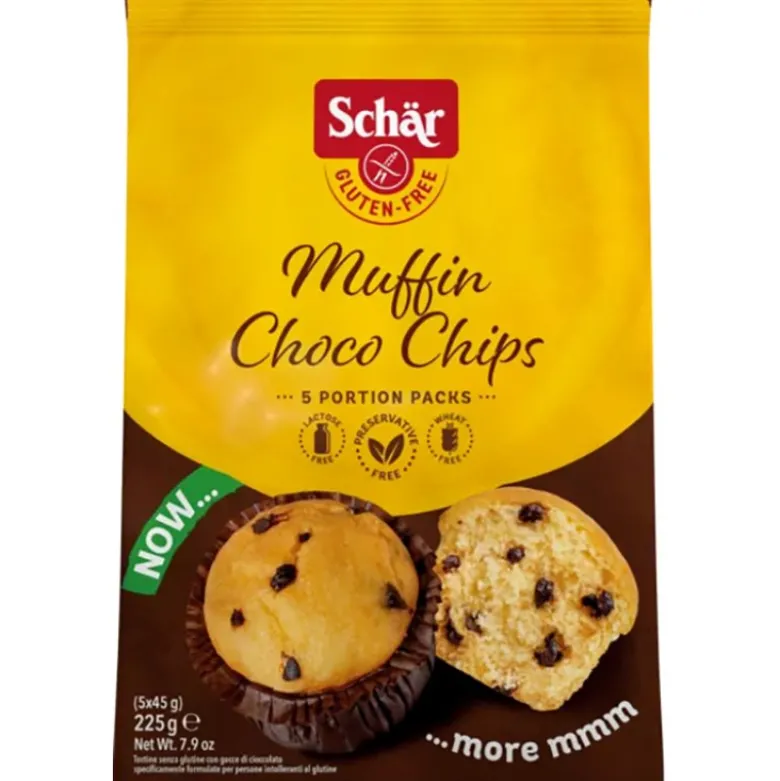 SCHAR Muffin Choco Chips 225g