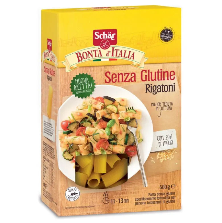 SCHAR Pasta Rigatoni 500g