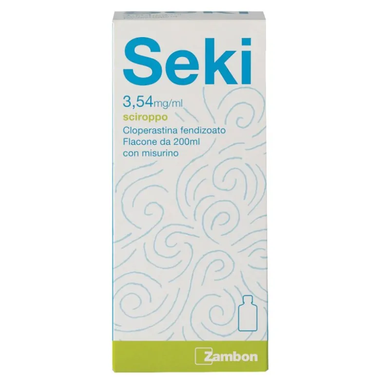 Seki Sciroppo Flacone 200ml 3,54mg/ml