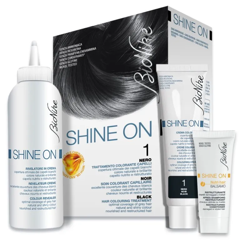 Shine On Tintura Capelli Colore Nero 1
