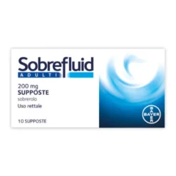 Sobrefluid*ad 10supp 200mg