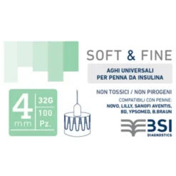 SOFT&FINE Ago Ins.32g 4mm100pz
