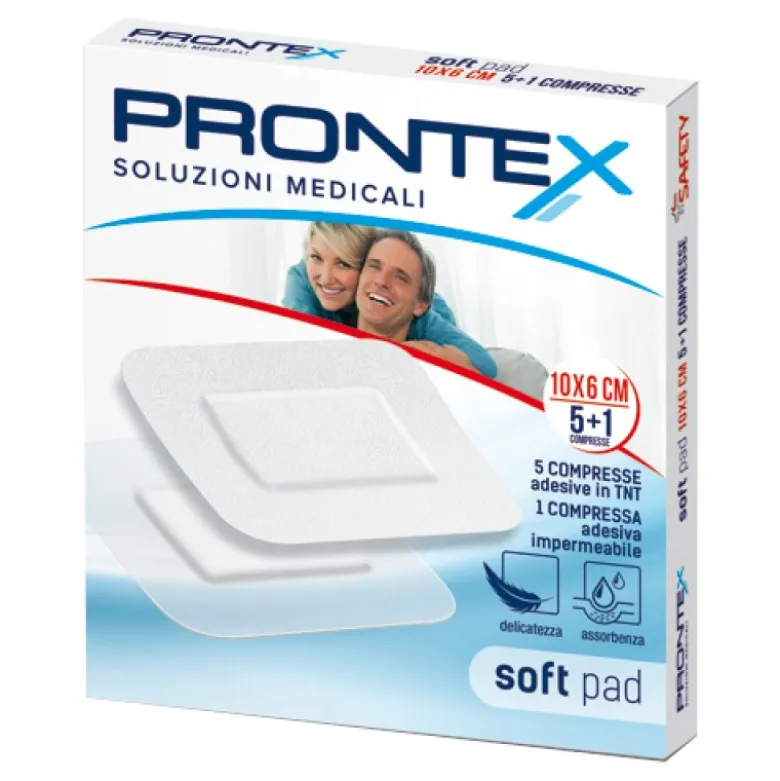 SOFT PAD Compresse Ad.cm10x 6 6pz