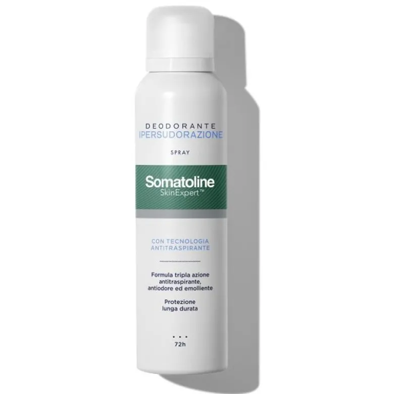Somatoline Deodorante Spray Ipersudorazione - Protegge dalla sudorazione intensa - 150 ml