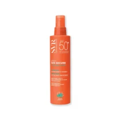 SVR Sun Secure Spray Invisibile SPF 50+ - Protezione solare viso e corpo adatta per adulti e bambini - 200 ml