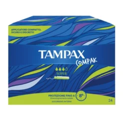 TAMPAX COMPAK Super 24 Tamp.