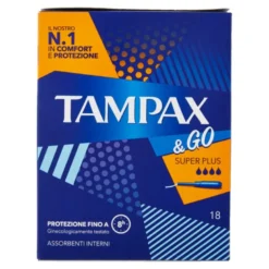 TAMPAX&GO Super Plus 18pz