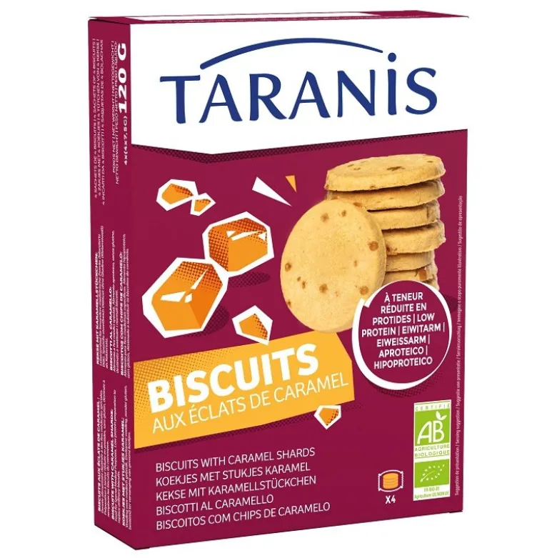 TARANIS Bisc.Caramello 120g