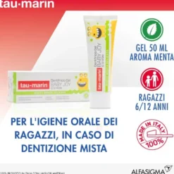 TAU-MARIN Dentifricio Baby Joy 6-12 anni 50 ml
