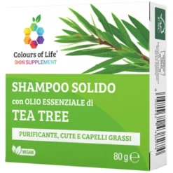 TEA TREE Sh.Solido 80gr COLOUR