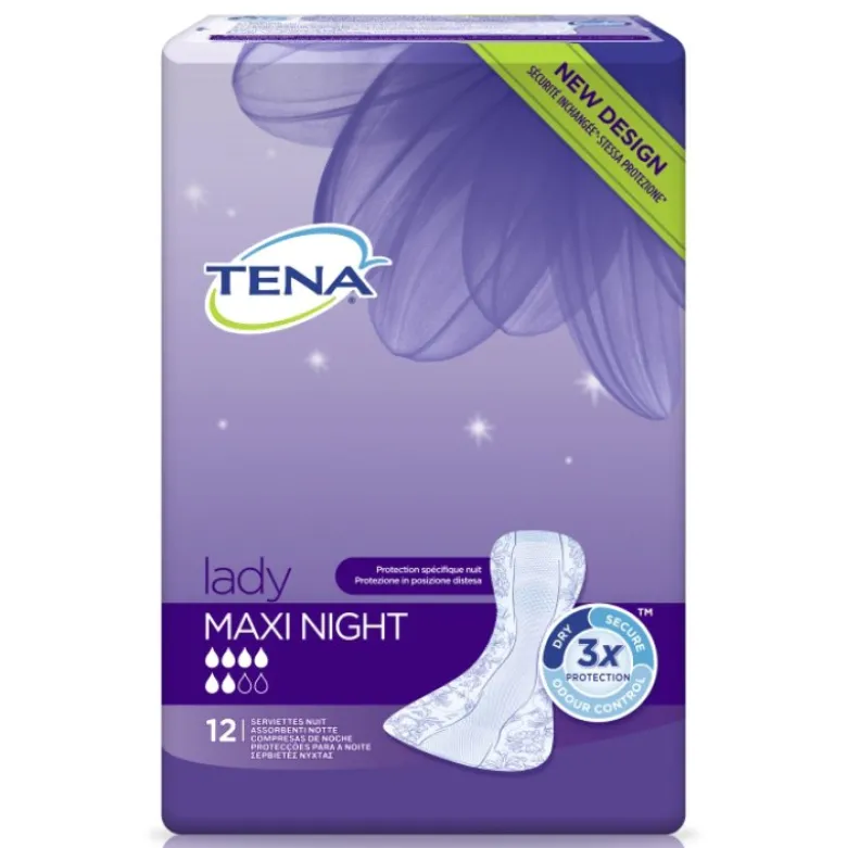 TENA LADY Ass.Maxi Night 12pz