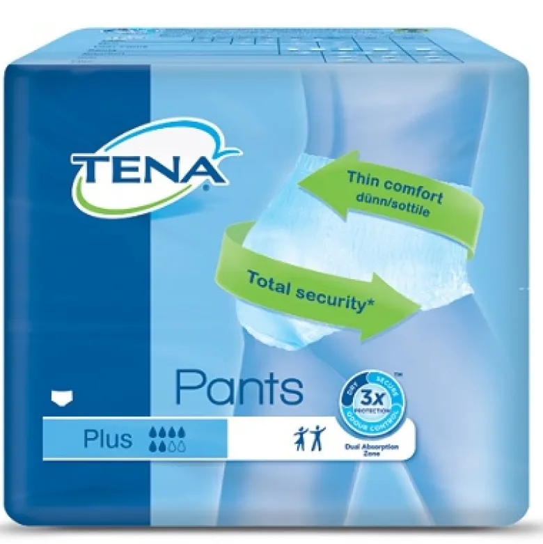 TENA PANTS Plus Pann.L 14pz