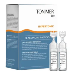 Tonimer Lab Hypertonic 18 Flaconcini Monodose Soluzione Ipertonica Sterile