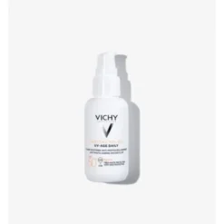 Vichy Capital Soleil Uv Age Daily SPF50+ - Fluido viso con protezione solare ad effetto anti macchie - 80 ml