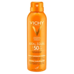 Vichy Ideal Soleil Spray Viso Invisibile SPF50 - Protezione solare molto alta per il viso - 75 ml